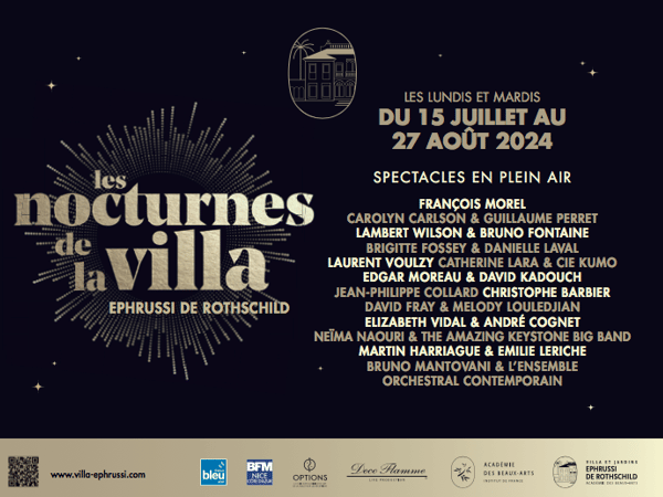 Les Nocturnes de la Villa Ephrussi de Rothschild