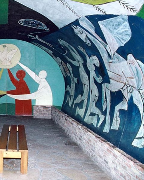 Musée national pablo picasso, la guerre et la paix
