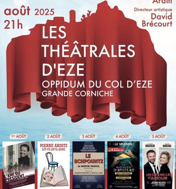 Les Théâtrales d'Èze 2025