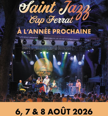 Saint Jazz Cap Ferrat dates 2026