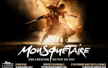 Mousquetaire, Une Création du Puy du Fou
