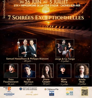 Les Nocturnes du piano 2026 affiche