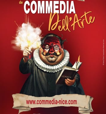 Festival de Commedia Dell'arte de Nice affiche 2026