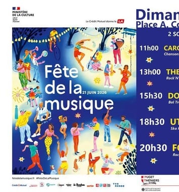Une journée de concerts à Puget-Théniers