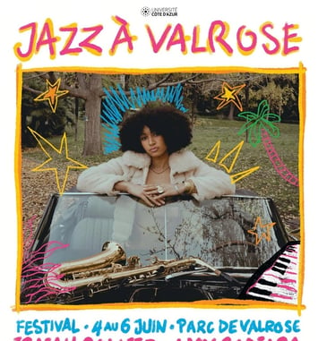 Jazz à Valrose 2026 affiche