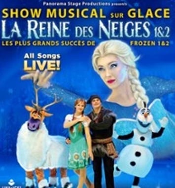 La Reine des Neiges sur glaces 1&2, spectacle musical sur glace
