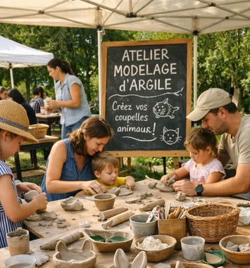Atelier modelage : "L'empreinte des Archanges"
