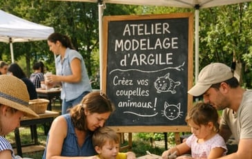 Atelier modelage : "L'empreinte des Archanges"