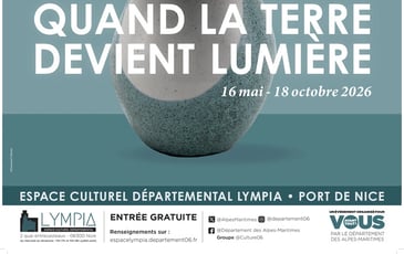 Visite guidée de l'exposition "Lilette et Gilbert Valentin, Quand la terre devient lumière"