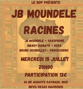 JB Moundele – RACINES, Concert