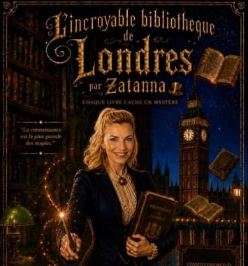 L'incroyable Bibliothèque de Londres de Zatanna