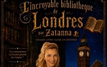 L'incroyable Bibliothèque de Londres de Zatanna