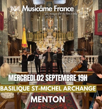 Concert de l'Ensemble Musicâme France - Basilique Saint-Michel Archange