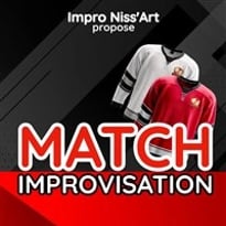 Impro Niss'art dans Match improvisation