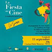 Soirée La Fiesta, cinéma chilien, show et musique latino et dégustation latina à Nice