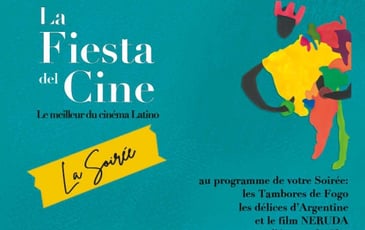 Soirée La Fiesta, cinéma chilien, show et musique latino et dégustation latina à Nice