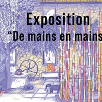 Vernissage de l'exposition "De mains en mains"
