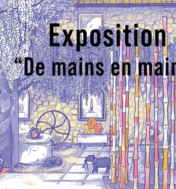 Vernissage de l'exposition "De mains en mains"