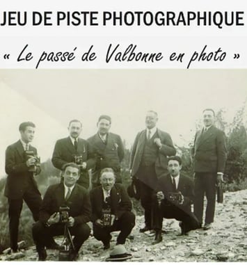 Jeu de piste photographique « Le passé de Valbonne en photo »