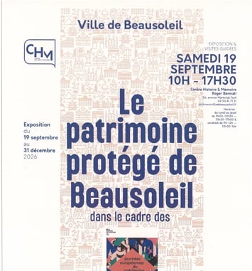Le patrimoine protégé de Beausoleil