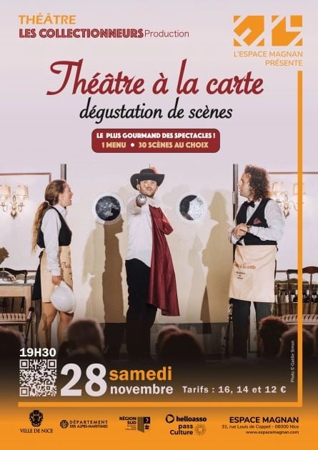 Théâtre à la Carte, Dégustation de Scènes