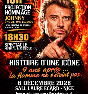 Le Feu sacré, hommage à Johnny Hallyday