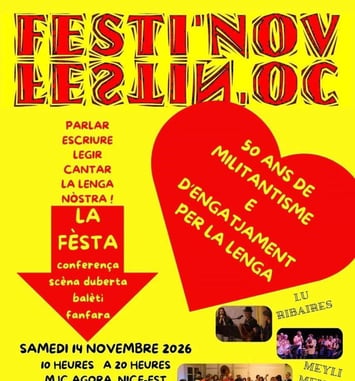 Festi'Nov Festi'Oc 50 ans de l'IEO