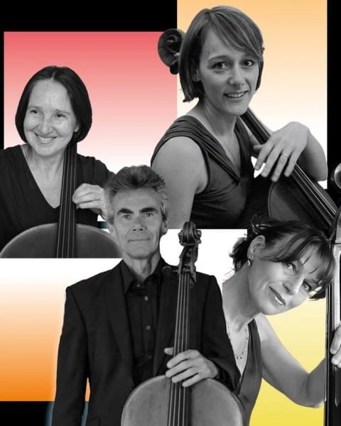 Traversées, un voyage musical pour quatre violoncelles