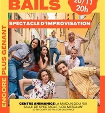 Les Bons Bails en spectacle d'improvisation