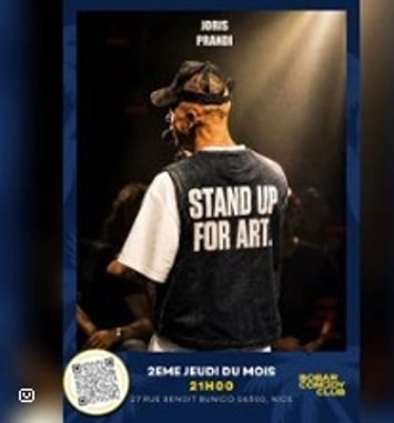 Joris Prandi dans « Stand Up For Art »