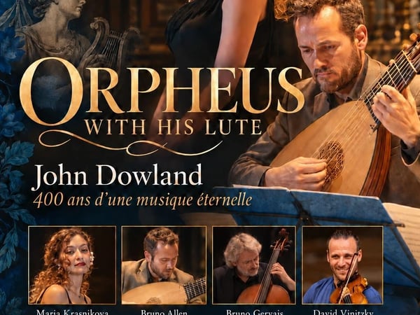 Orpheus with his luth