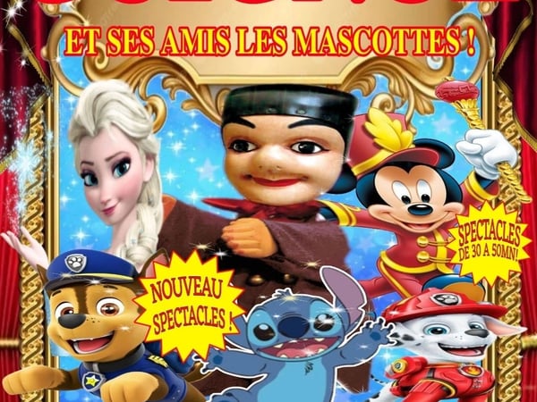 Les Nouvelles Aventures de Guignol et ses Amis les Mascottes à Nice !