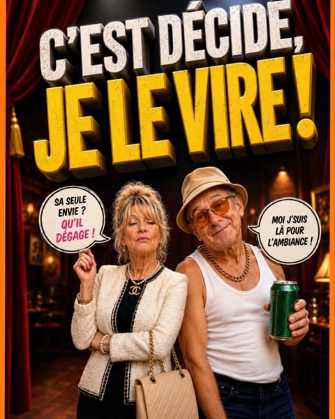 C'est décidé, je le vire !
