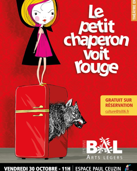 Le Petit Chaperon voit rouge