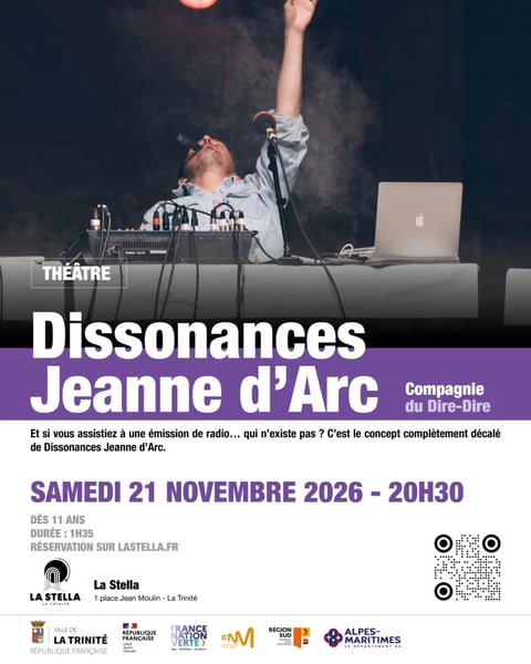 Dissonances Jeanne d’Arc, par la Compagnie du Dire-Dire