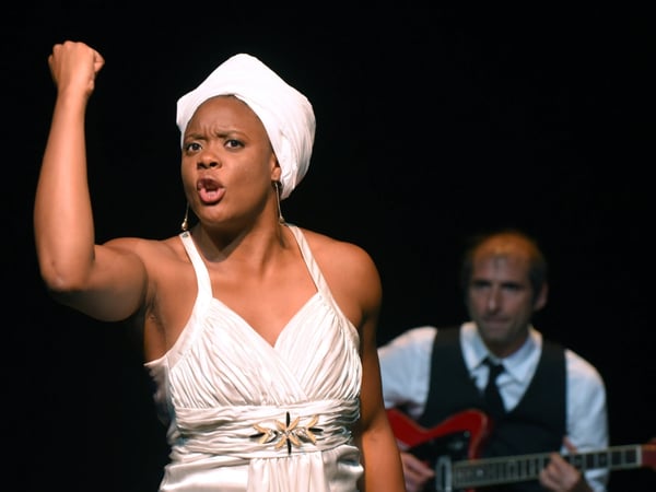 Portrait de Ludmilla en Nina Simone