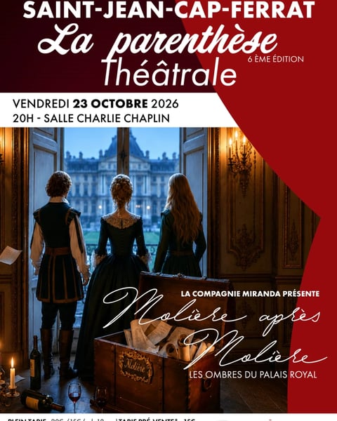 La Parenthèse Théâtrale Molière après Molière - Les ombres du Palais Royal