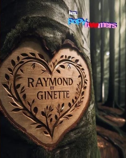Raymond et Ginette les amants de Vitrolles