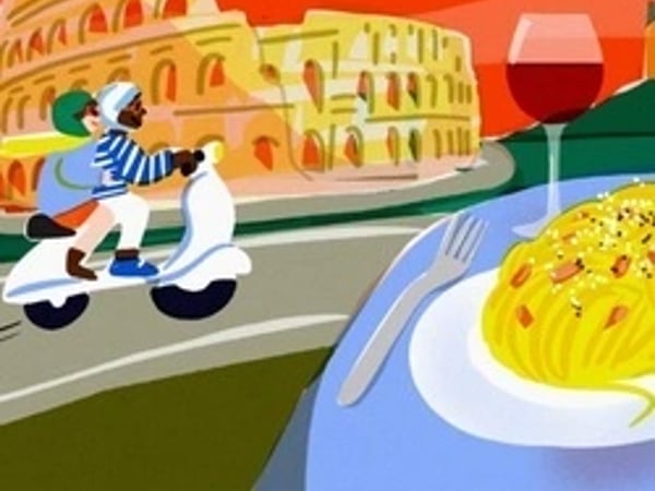 Lucia Calfapietra, Mangiamo !