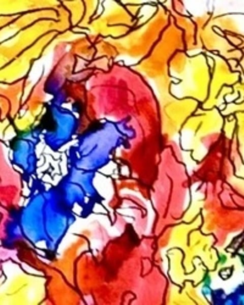 Les 4 saisons de Mauro, Aquarelles de Virginie Broquet