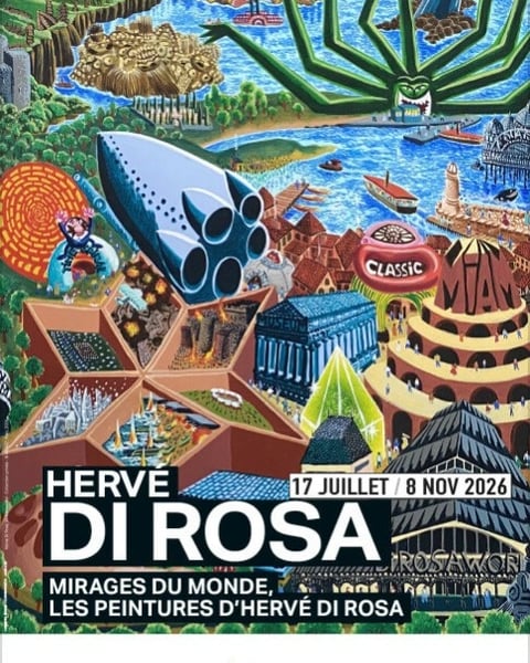 Mirages du monde, les peintures d'Hervé Di Rosa
