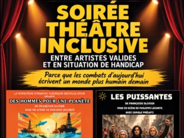 Soirée théâtre inclusive