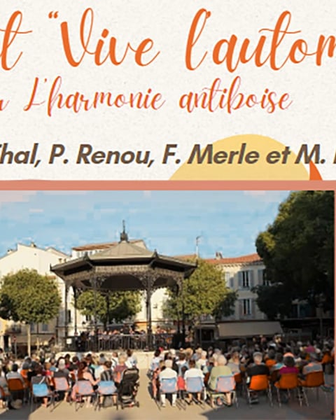 Vive l'automne par l'Harmonie Antiboise