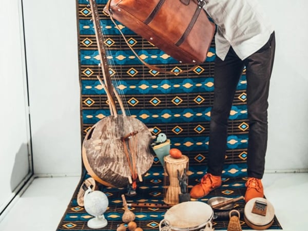 Spectacle de musique et slam Veillée contée de Lamine Diagne