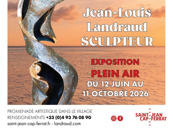 "Cerises aux cœurs" : Exposition de sculptures en plein air de Jean-Louis Landraud