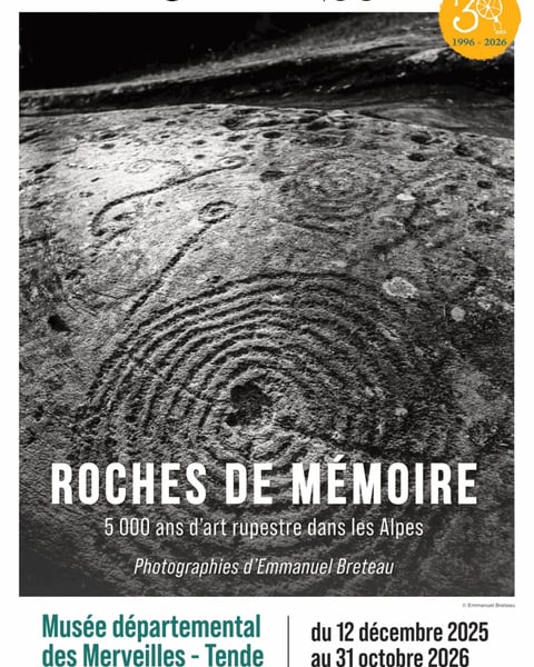 Exposition temporaire "Roches de mémoire - 5000 ans d'art rupestre dans les Alpes"