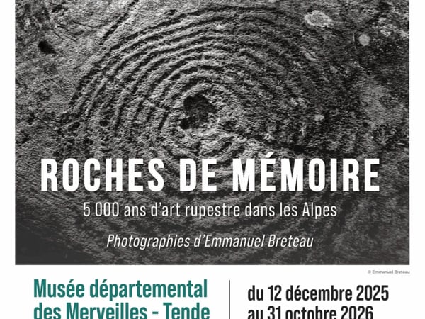 Exposition temporaire "Roches de mémoire - 5000 ans d'art rupestre dans les Alpes"