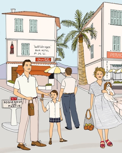 Voyage dans le temps - Une exposition immersive illustrée par Angéline Mélin