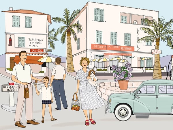 Voyage dans le temps - Une exposition immersive illustrée par Angéline Mélin