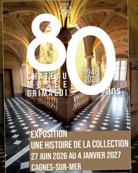 Exposition - Les 80 ans du Château-musée Grimaldi